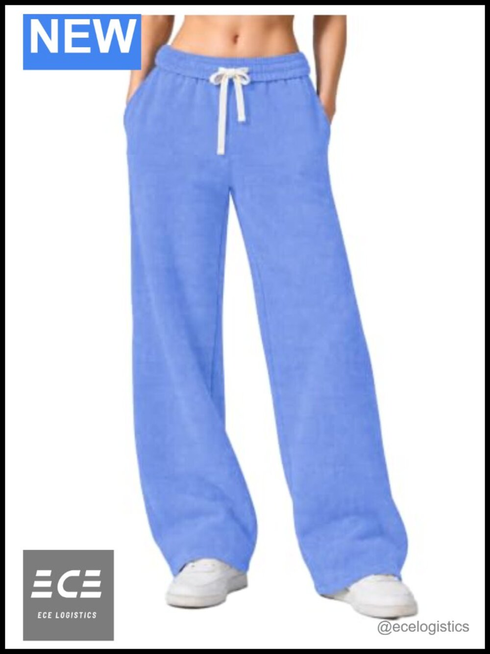 Women's Straight Leg Sweatpants 330GSM Heavyweight Fleece Lined Casual Lounge